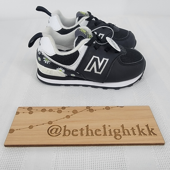 New Balance Shoes New Balance 574 Infant Girls Flower Power